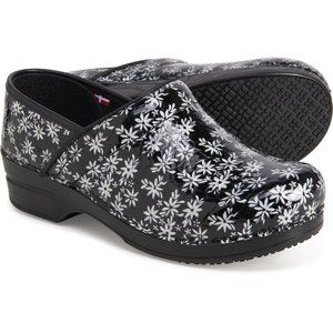 Sanita Kinney Clogs Patent Leather Size 8